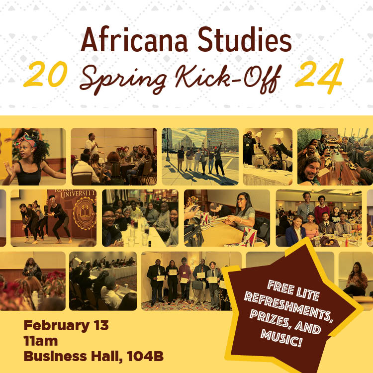 Africana Studies Spring Kick-off