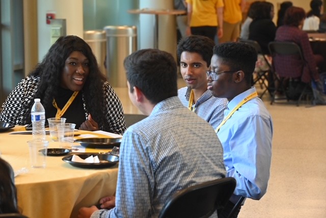 Interns at MAPIS Lunch