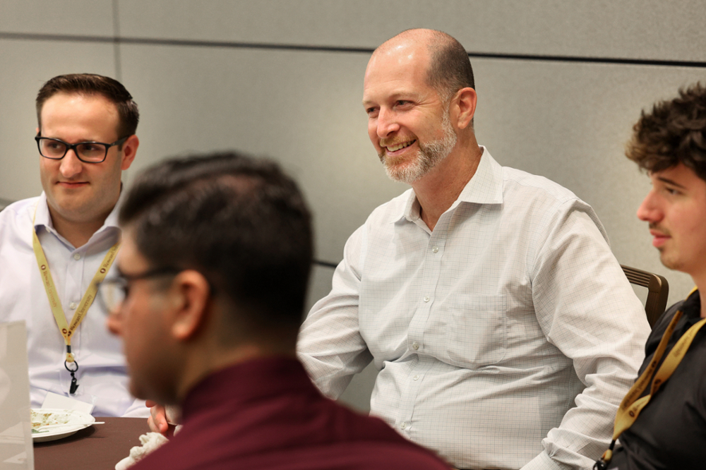 Chris Russell at MAPIS2024's Career Networking Lunch