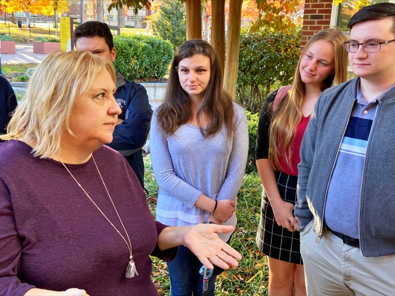 Liz Cornwell Speaks to Rowan Students