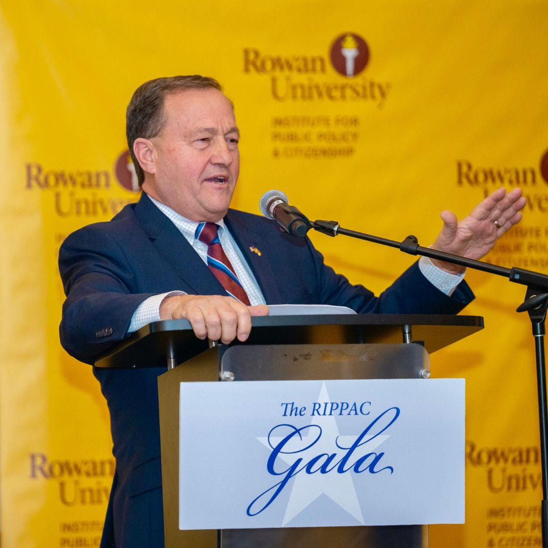 Assembly Minority Leader John DiMaio at the Gala podium