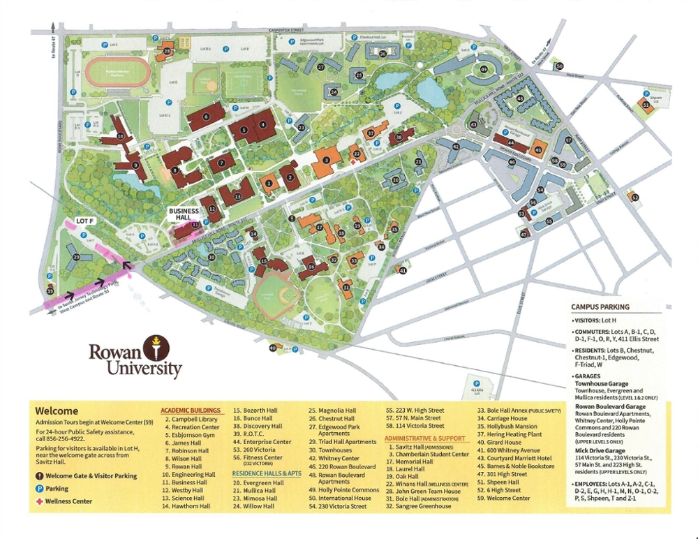 MAPIS 2022 Parking Map