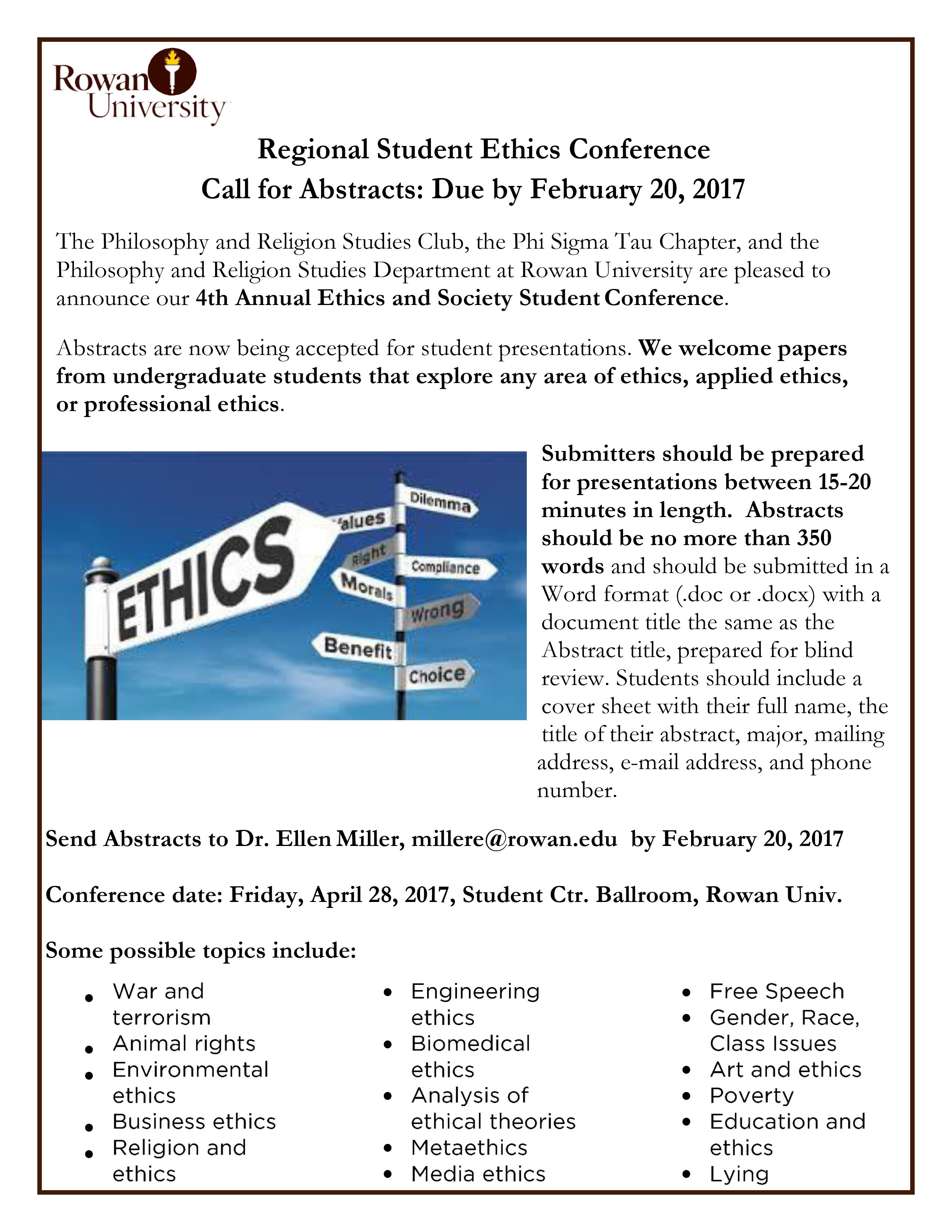 Ethics Conference