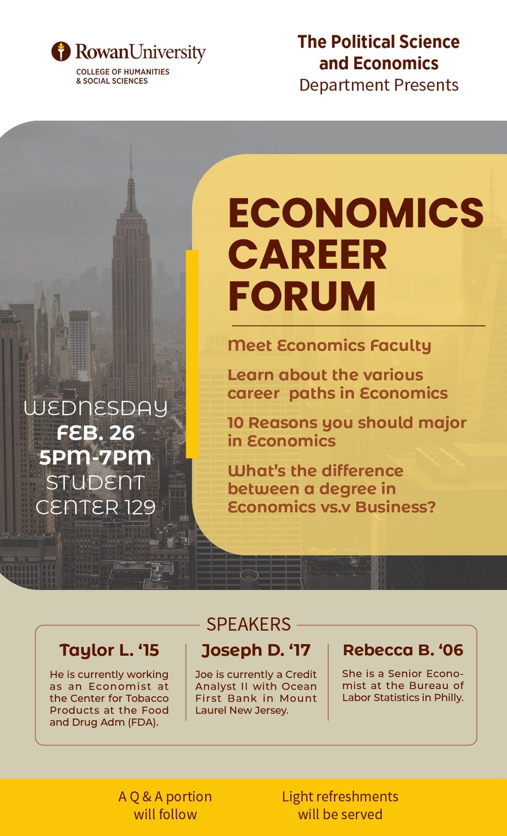 Economics Career Forum